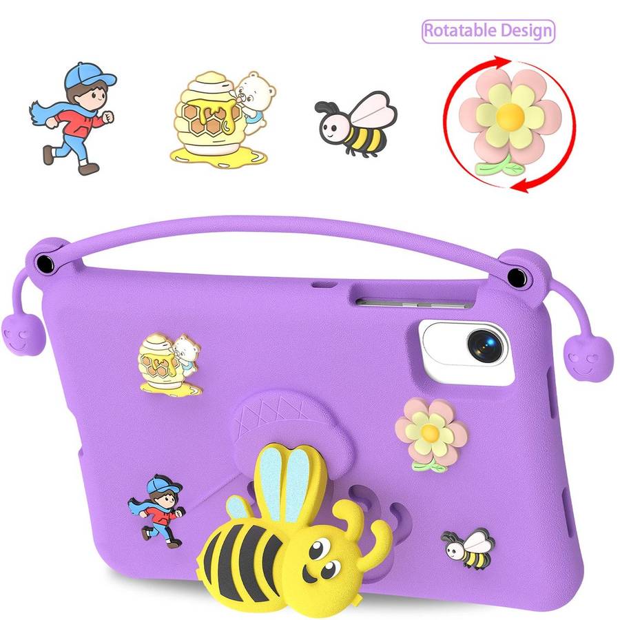 For Honor Pad X9a / X10 Pro / X9 Pro Little Bee EVA Shockproof Tablet Case(Purple)