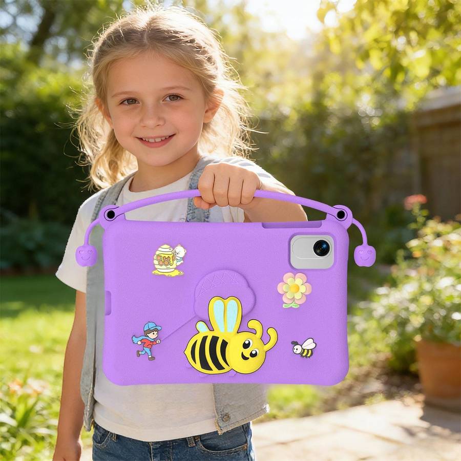 For Honor Pad X9a / X10 Pro / X9 Pro Little Bee EVA Shockproof Tablet Case(Purple)