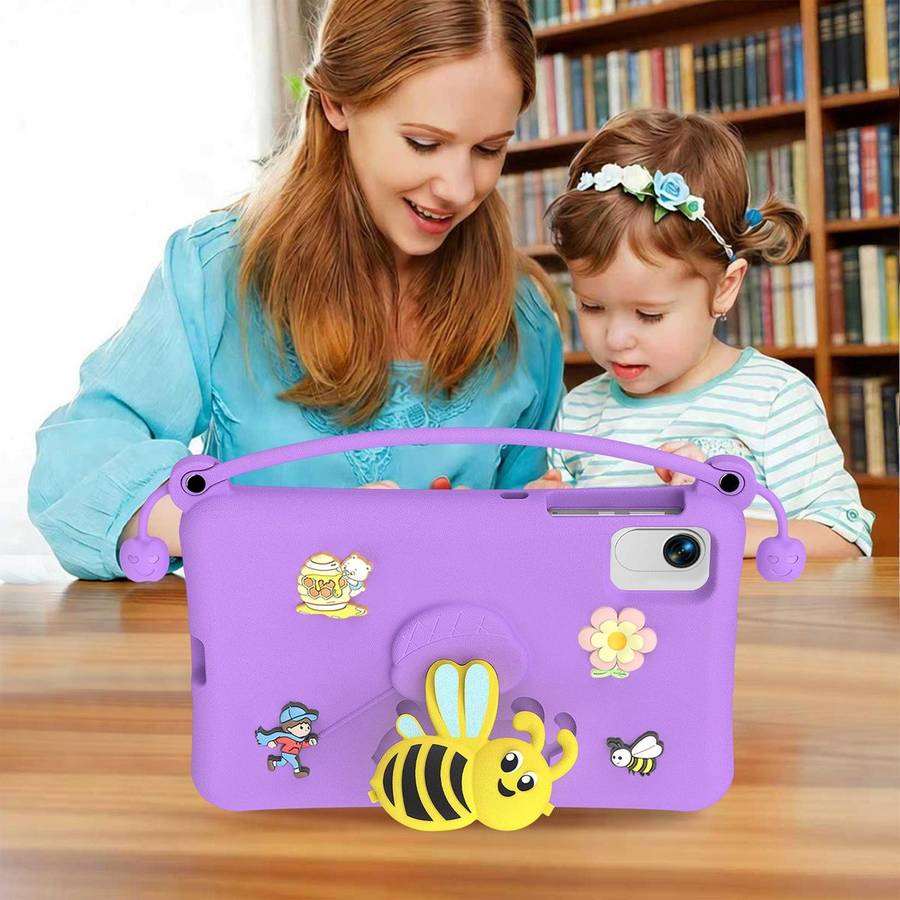 For Honor Pad X9a / X10 Pro / X9 Pro Little Bee EVA Shockproof Tablet Case(Purple)