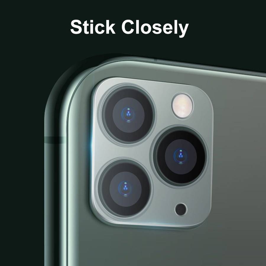2 PCS ENKAY Hat-Prince 9H Rear Camera Lens Tempered Glass Film Full Coverage Protector for iPhone