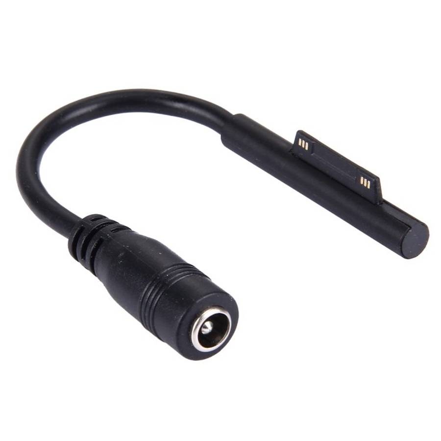 6 Pin Magnetic to 5.5x2.5mm Female Interfaces Power Ad ... for Microsoft Surface Pro 6 / 5 / 4 / 3