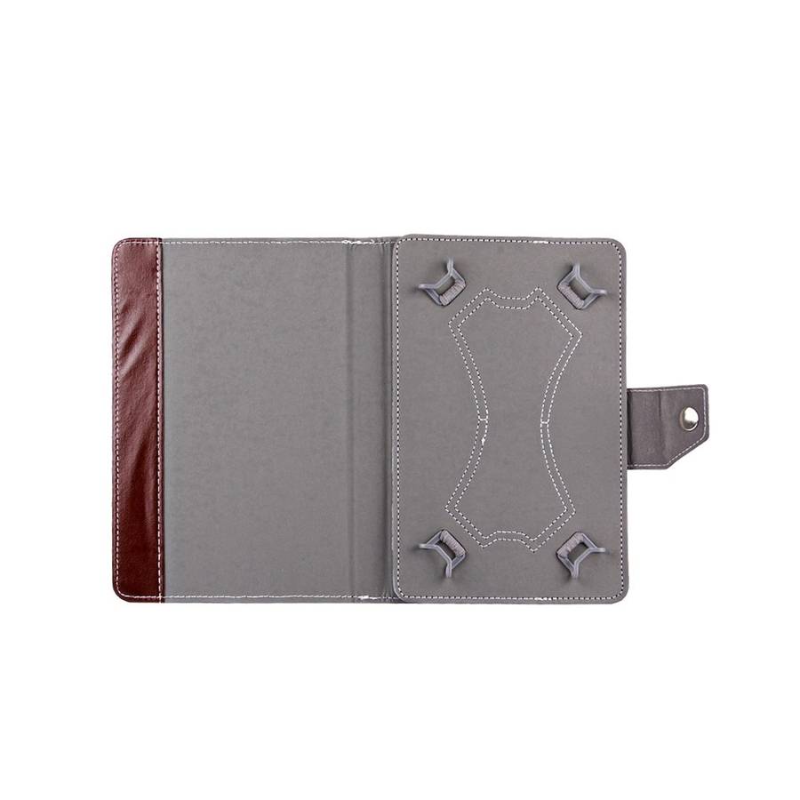 9 inch Tablets Leather Case Crazy Horse Texture Protective Case Shell with Holder for ... (Brown)