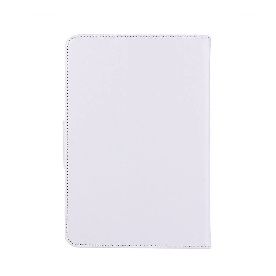 10 inch Tablets Leather Case Crazy Horse Texture Protective Case Shell with Holder for ... (White)