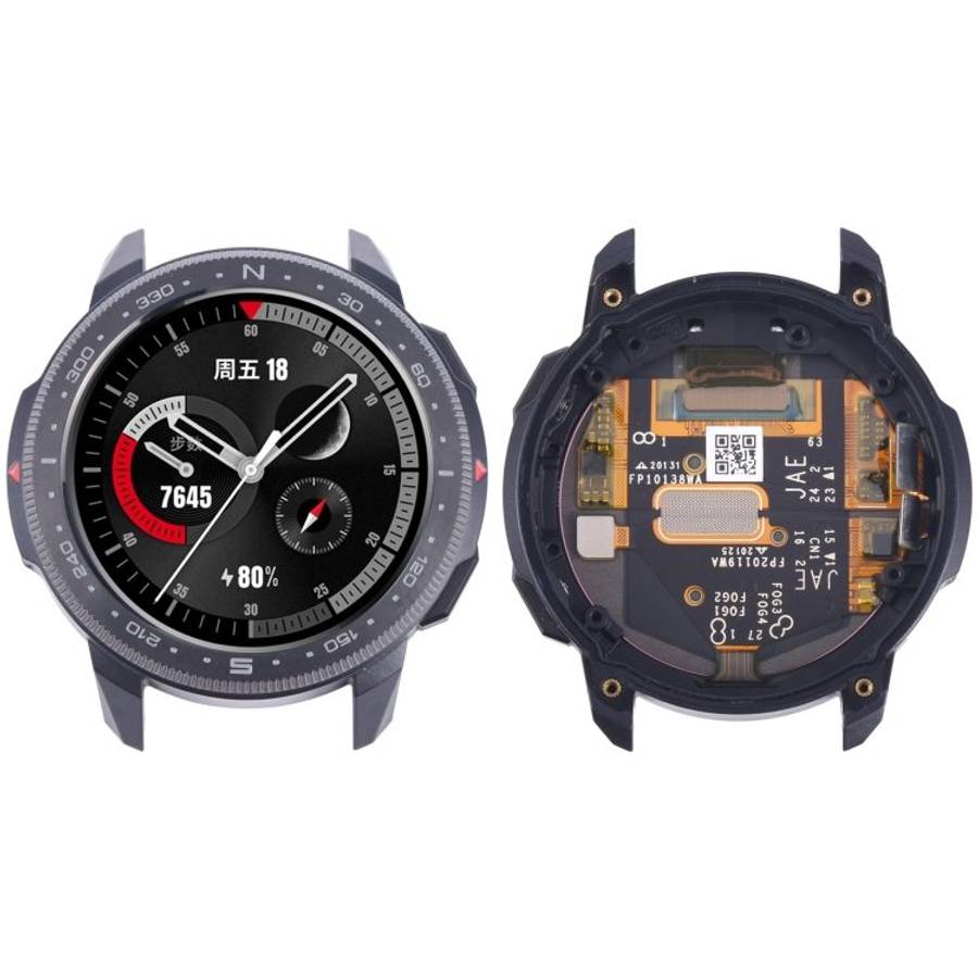 For Honor Watch GS Pro Original LCD Screen and Digitizer Full Assembly With Frame (Black)