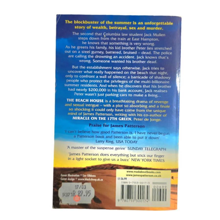 The Beach House - James Patterson & Peter de Jonge