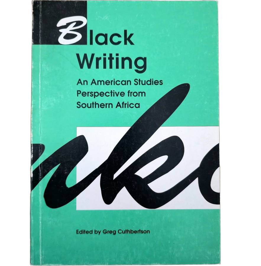 Black Writing - Greg Cuthbertson