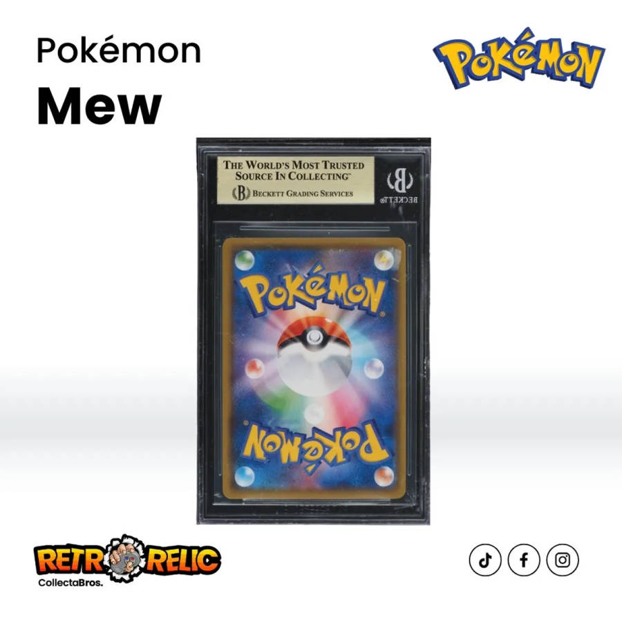 Japanese 25th Anniversary Collection Mew #2 Pokémon Graded Card!