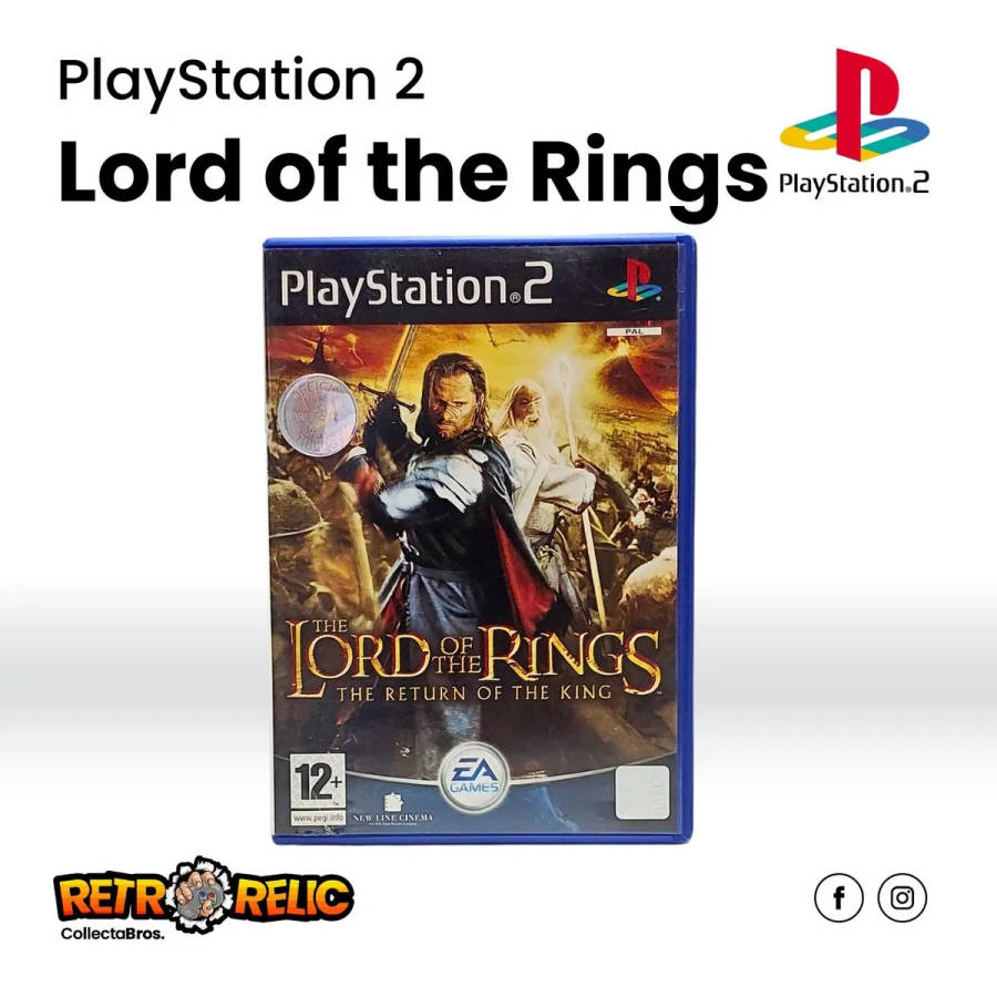 The Lord of the Rings : The Return of the King (PS2) videogame - Pre-Owned
