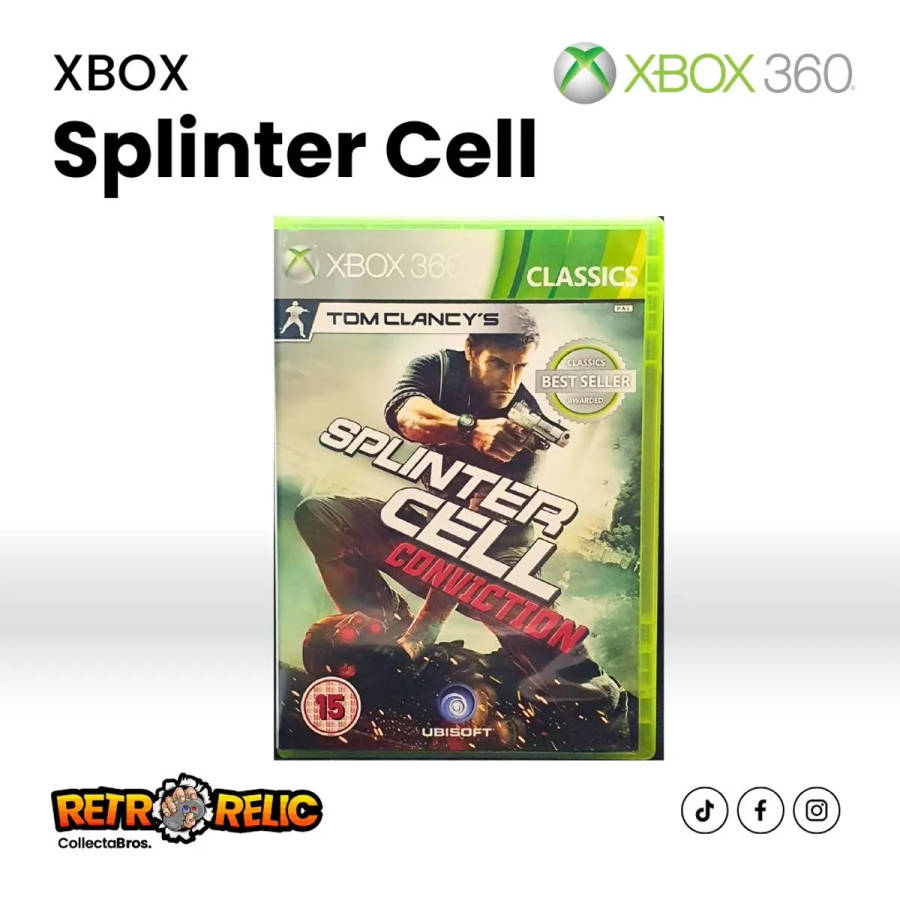 Tom Clancys Splinter Cell Conviction (XBOX 360) videogame - Pre-Owned