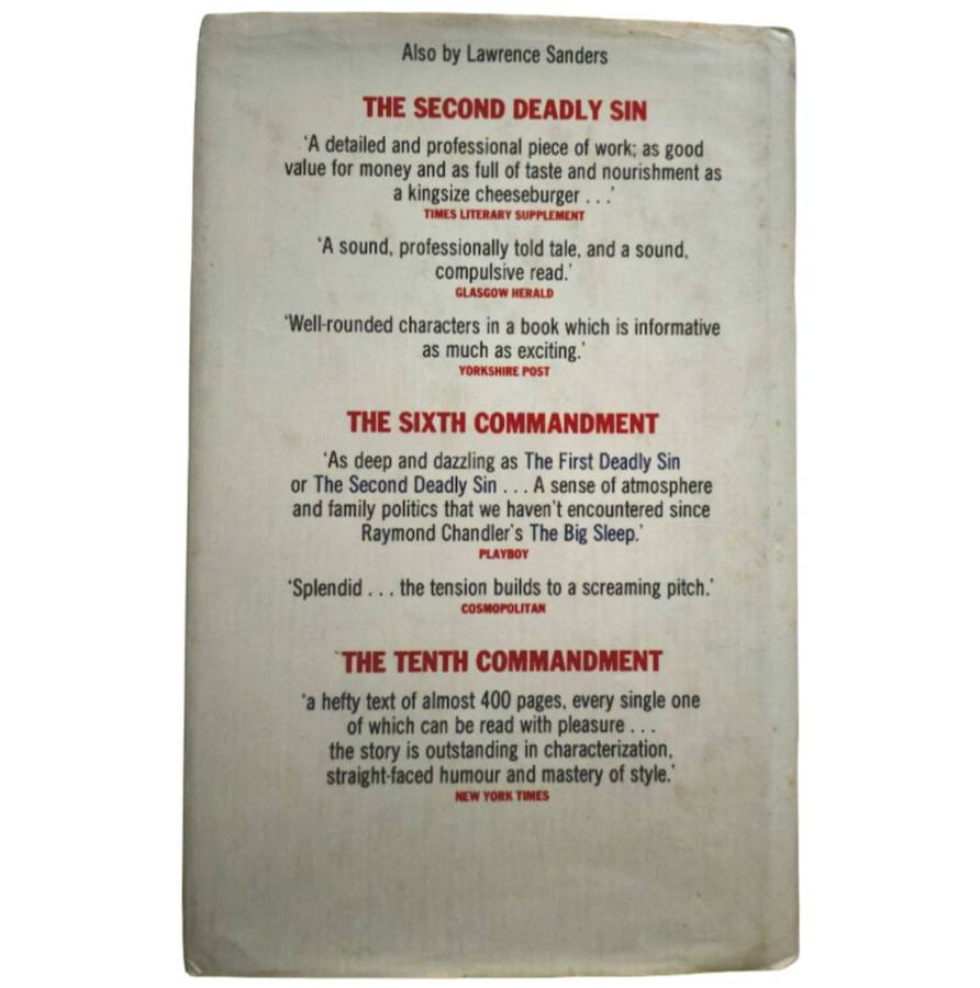 The Third Deadly Sin - Lawrence Sanders