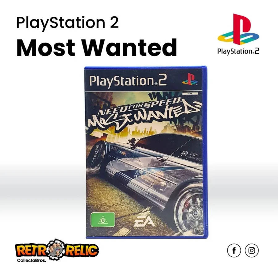 Need for Speed Most Wanted (PS2) videogame - Pre-Owned