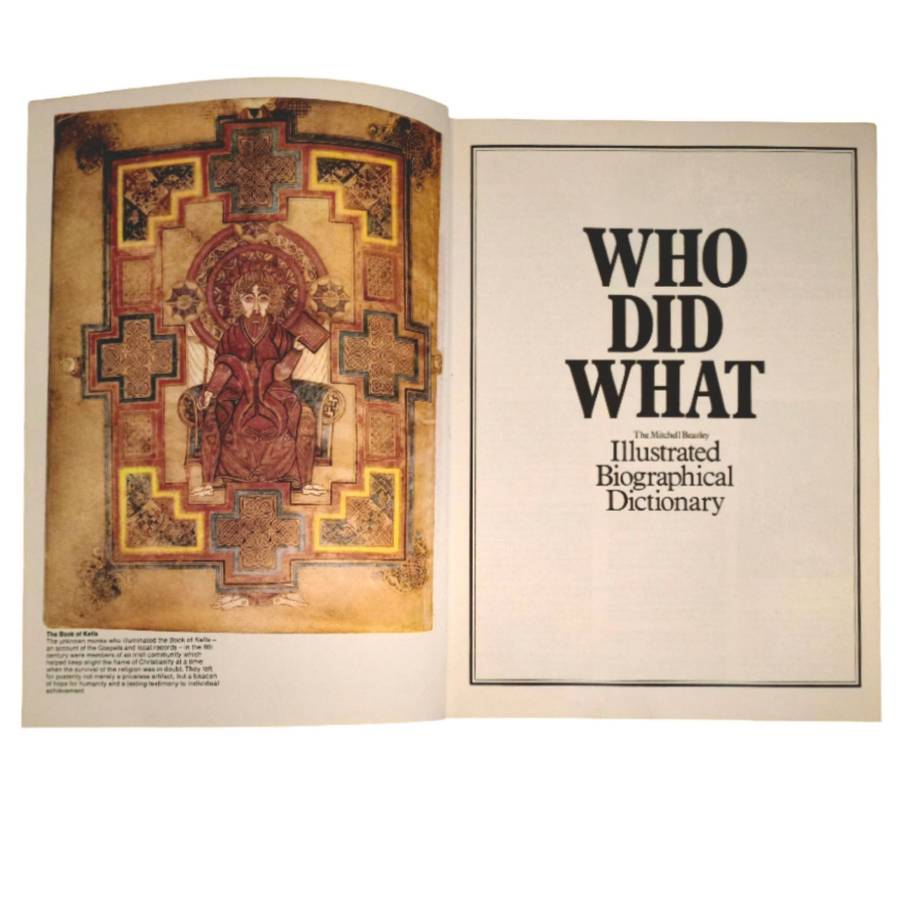 Who Did What: Illustrated Biographical Dictionary