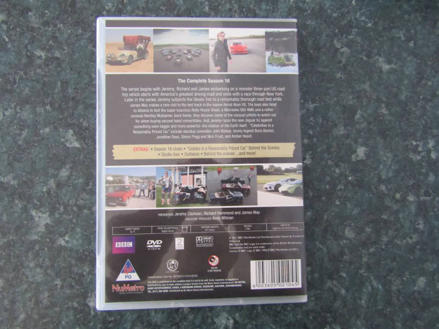 Top Gear Season 16 (3 DVD)
