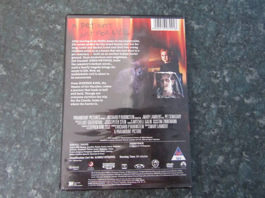 Pet Semetary (DVD)