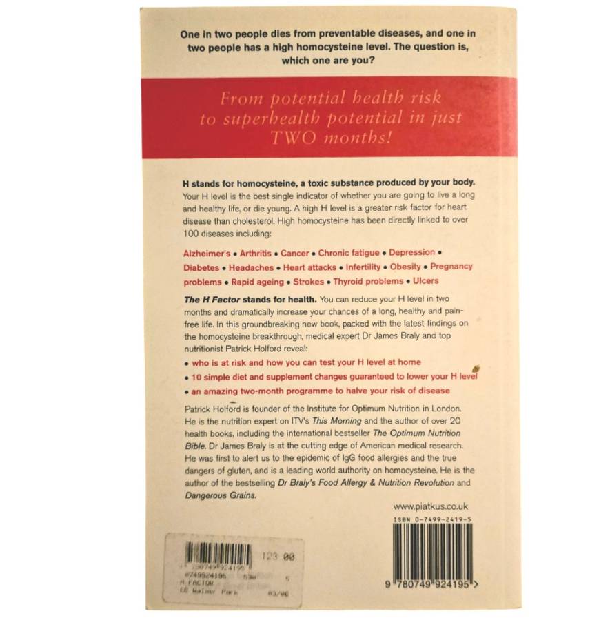 The H Factor - Patrick Holford