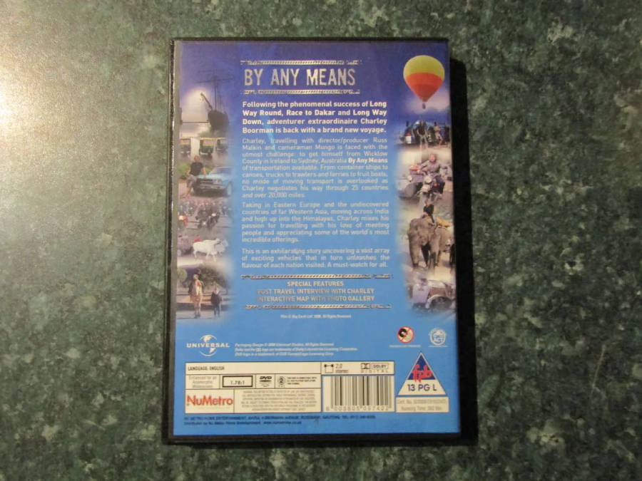 By Any Means with Charlie Boorman (2 DVD)