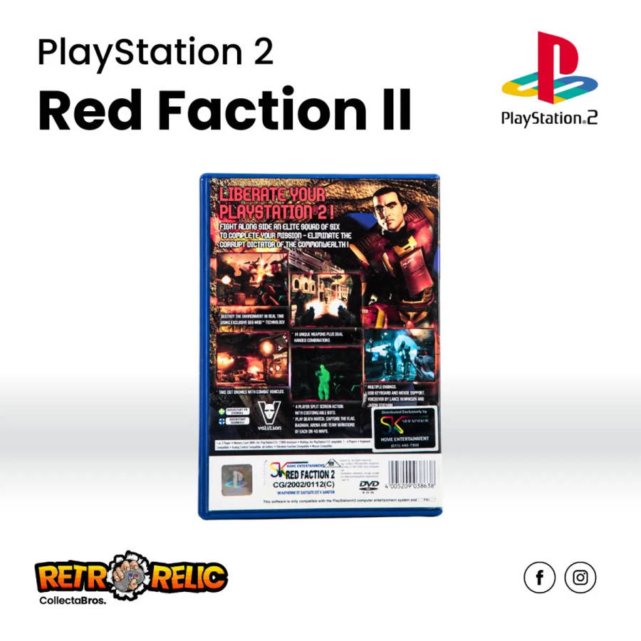 Red Faction II PS2 - Pre-Owned - PlayStation Two