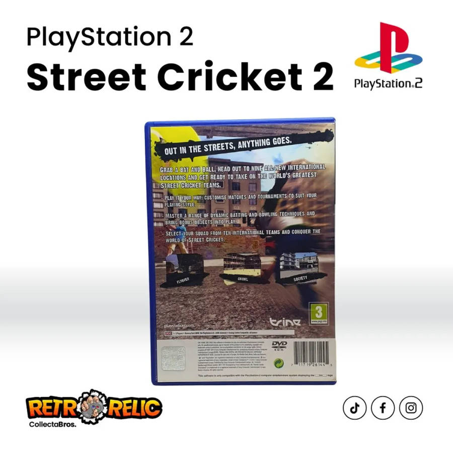 Street Cricket Champions 2 (PS2) videogame - Pre-Owned