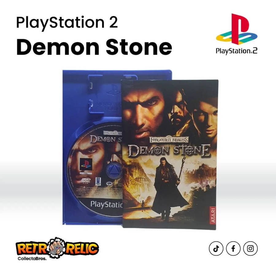 PlayStation Two  Forgotten Realms  Demon Stone (PS2) videogame - Pre-Owned