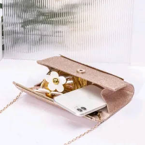 Glitter Square Bag, Perfect Bride Purse