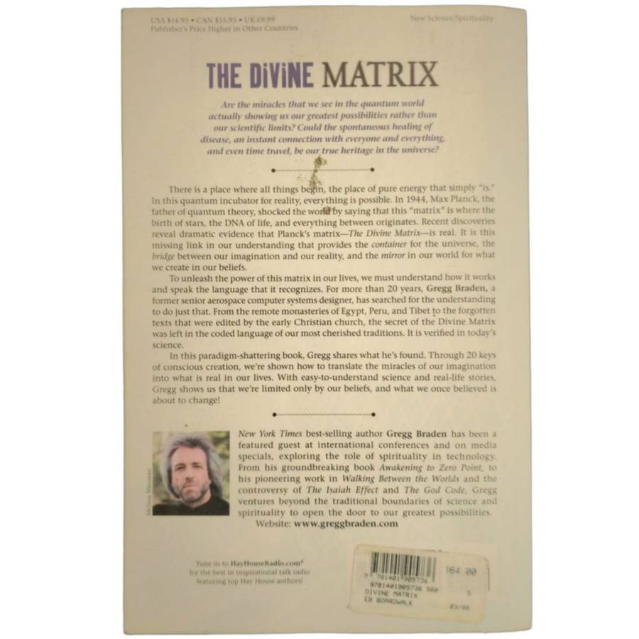 The Divine Matrix - Gregg Braden