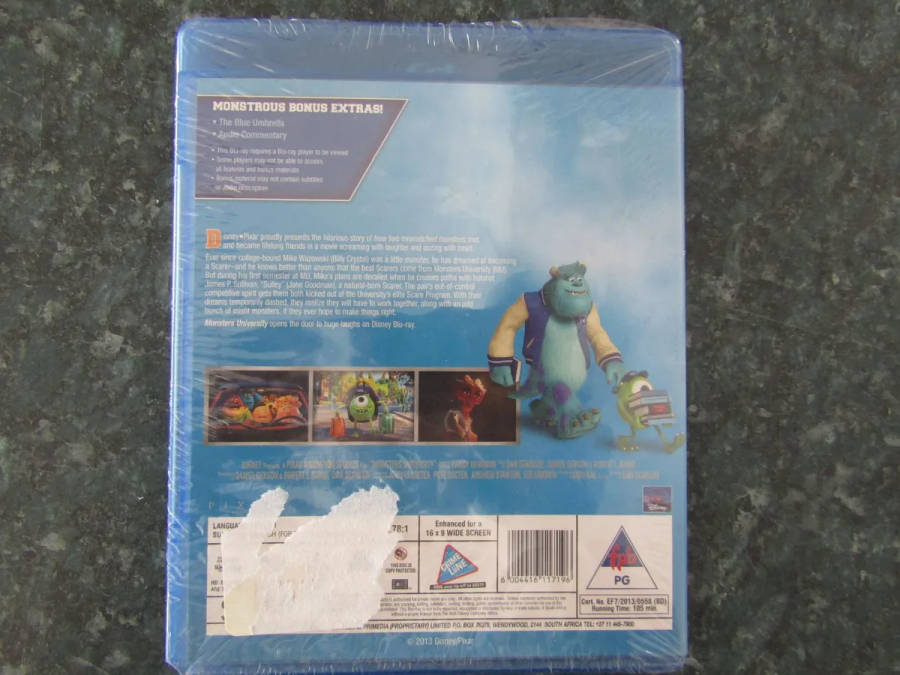 Disney Pixar's Monsters University (Blu-ray)