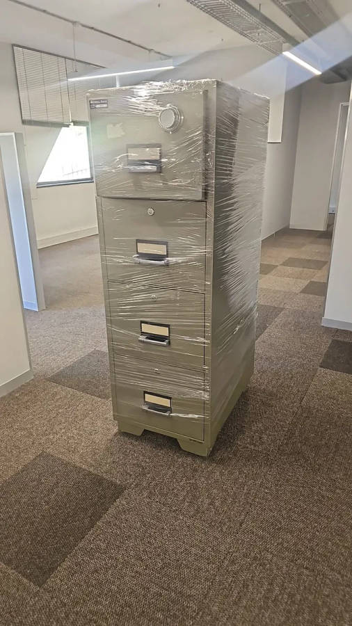 National Safes 4 Door standing Drawer Safe (very Good Condition 8/10)