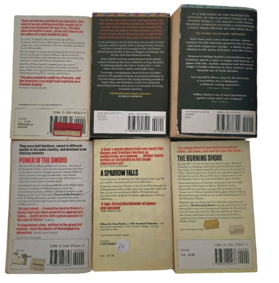Courtney Saga Valuepack Bundle - Wilbur Smith