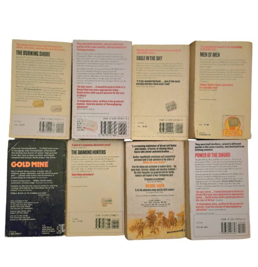 Wilbur Smith retro Valuepack Bundle