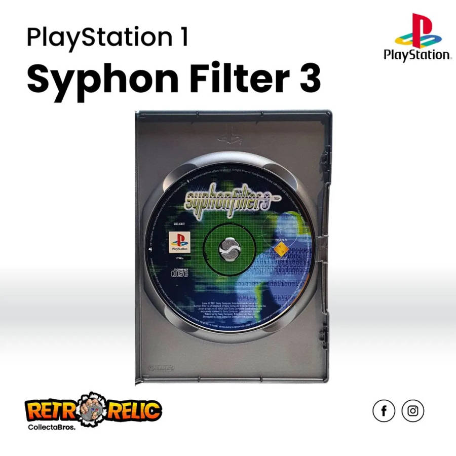 PlayStation One (PS1) Syphon Filter 3 - Pre-Owned  Disc Only