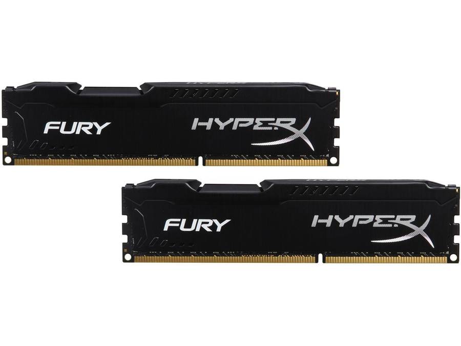 HyperX FURY 16GB (2 x 8GB) 240-Pin DDR3 SDRAM