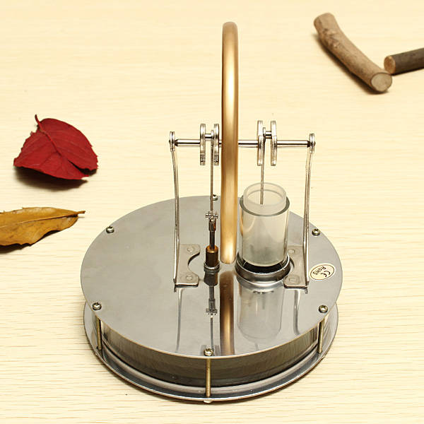 STEM Low Temperature Difference Stirling Engine DIY Toy Gift Decor Collection