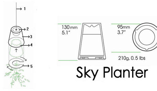 sky planter