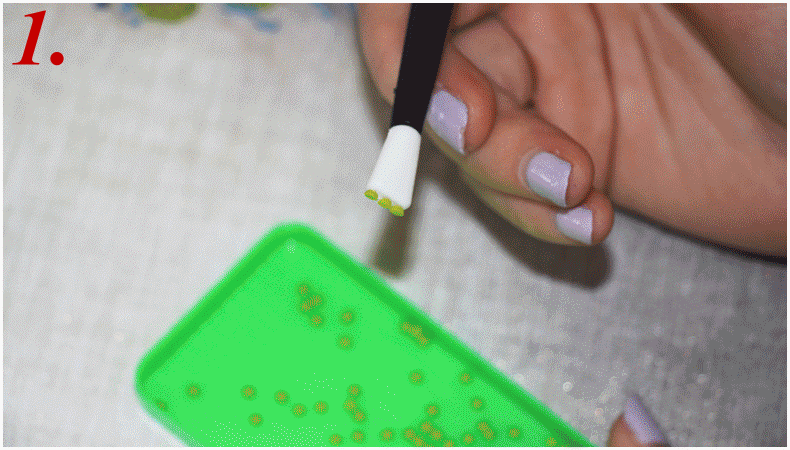DIY diamond painting