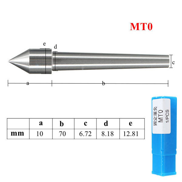 MT0 Lathe Dead Center 60 Degree CNC Lathe Tool