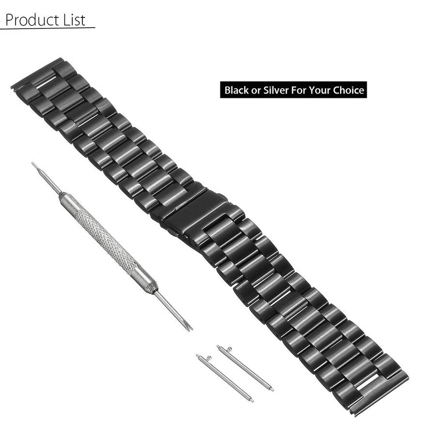 Stainless Steel Wrist Strap Watch Band 22mm With Replacement Tools For Samsung Gear S3