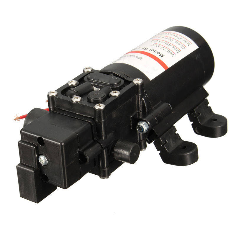 OPHIR RV /Marine 12V DC 60W Demand Freshwater Diaphragm Self Priming Pump Low Pressure