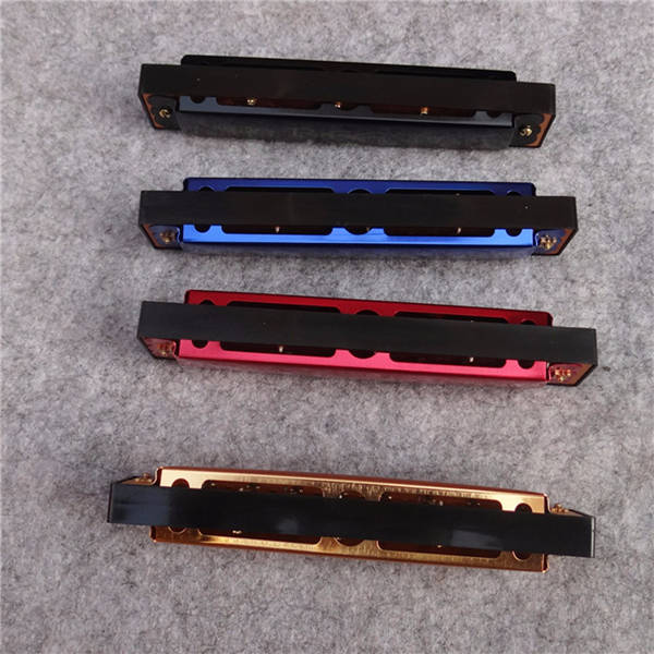 BEE 10 Holes 40 Tone C Key Harmonica Mouth Organ Musical Instrument Gift Toy 