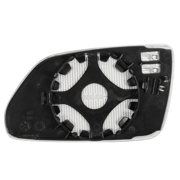 Car Mirror Glass Right Driver Side Wide Angle Wing Heated for VW Polo 2002-2009
