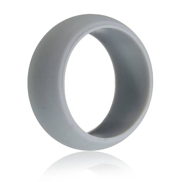 Size 9 Rubber Silicone Soft Band Ring For Men