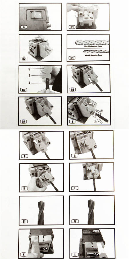 230V-240V 96W Electric Multifunction Knife Sharpener
