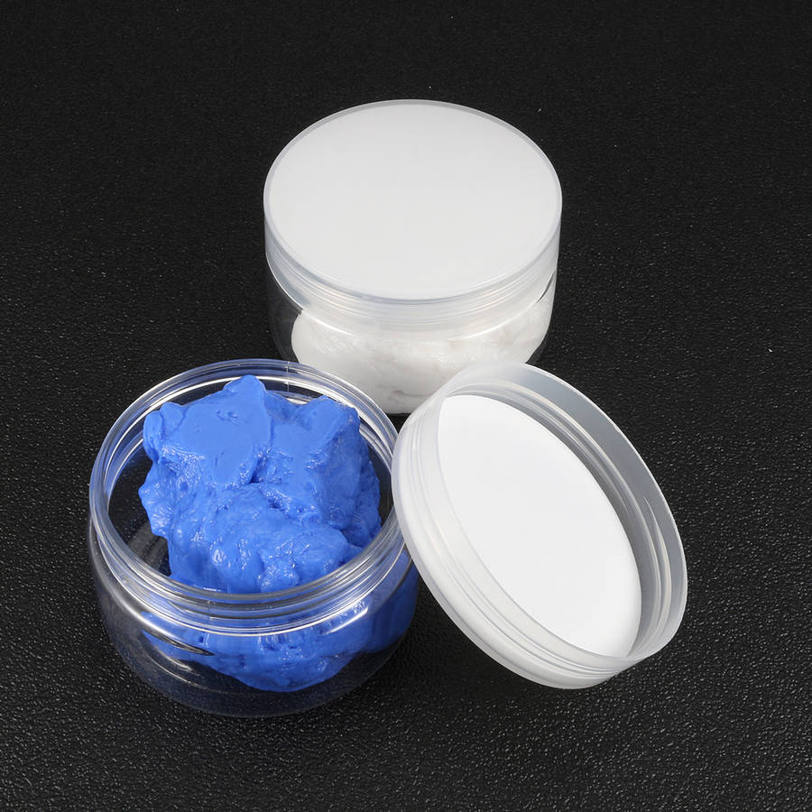 260g White Blue Mold Making Silicone Putty Molding RTV Food Safe Sugarcraft Rubber