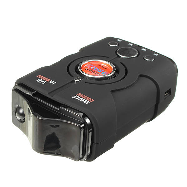 V8 360 degree Full-Band-Scanning Voice Anti Radar Detector