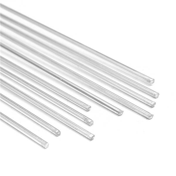 10pcs 2.4mm x 450mm Aluminium Low Temperature Welding Brazing Rods Aluminium Welding Wire