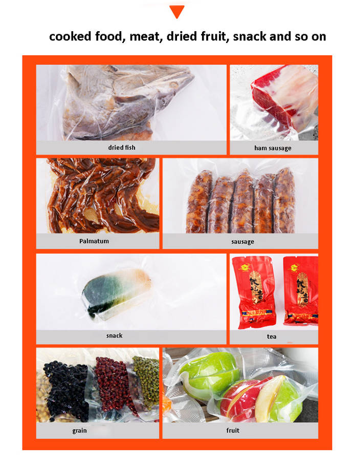 220V Electric Automatic Vacuum Sealing Machine Sealer Vacuum Food Bag Sealer Packaging Machine