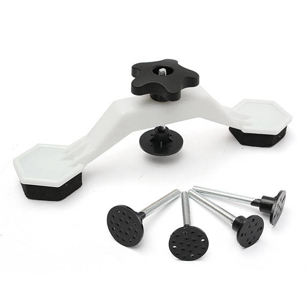 Car Body Dent Puller Remover Paintless Polygon Bridge Repair Tool with 4 Tabs