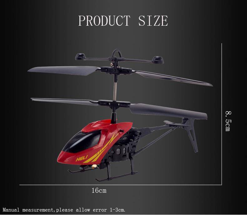 2.5CH Mini Infrared RC Helicopter Kids Toy