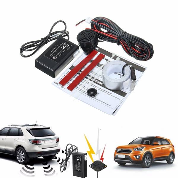 Car Electromagnetic Parking Reversing Reverse Backup Radar Sensor DC 12V