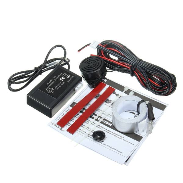Car Electromagnetic Parking Reversing Reverse Backup Radar Sensor DC 12V