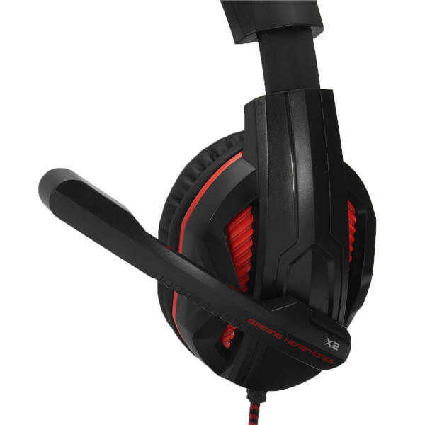 OVANN X2 3.5mm Stereo Headset with Microphone Volume Control for PC GAMING
